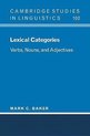 Lexical Categories