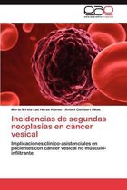 Incidencias de segundas neoplasias en cáncer vesical