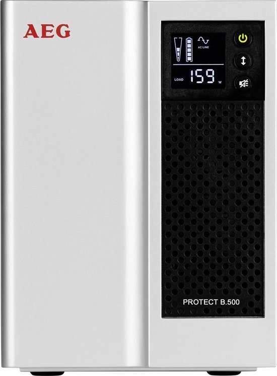 ontwikkelen consultant Toezicht houden AEG Protect B. 500 Line-Interactive 500VA 4AC outlet(s) Zwart, Zilver UPS |  bol.com