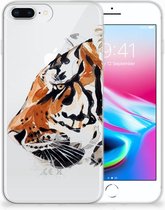 Apple iPhone 7 Plus | 8 Plus TPU-silicone Hoesje Watercolor Tiger