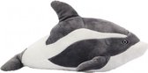 Pluche dolfijn grijs 35 cm - knuffeldier / knuffels