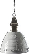 Riviera Maison - Baltimore Hanging Lamp grey M - Hanglamp - Aluminium; Staal; Ijzer