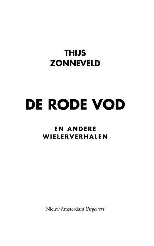 De rode vod