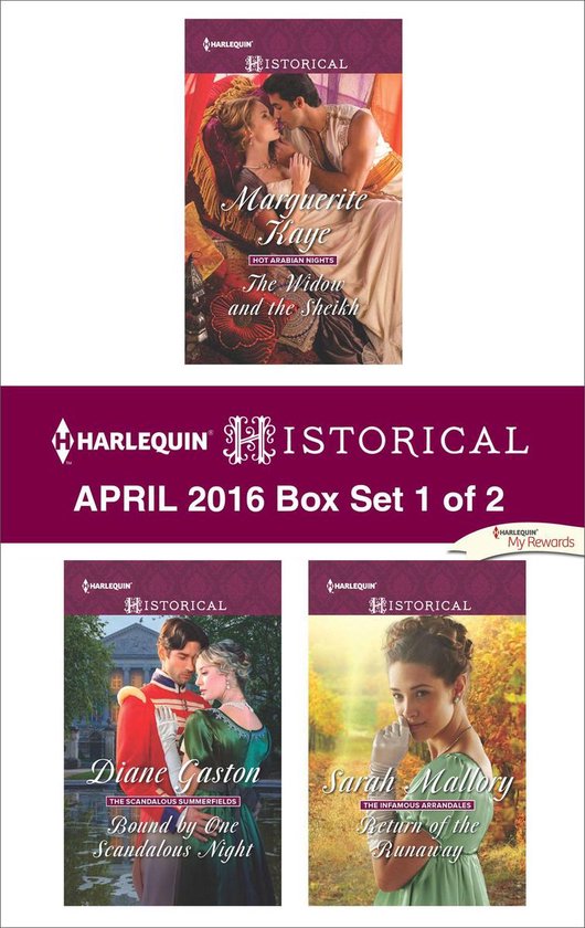 Harlequin Historical April 2016 - Box Set 1 of 2 - cover