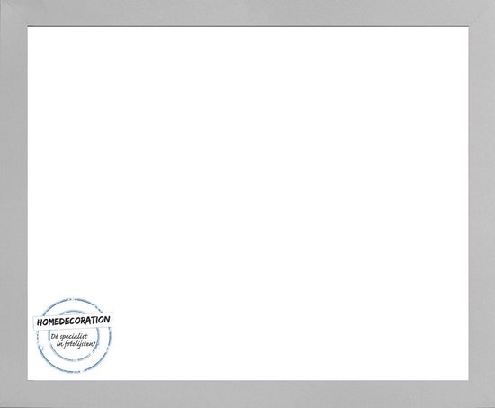 Homedecoration Misano - Cadre photo - Format photo - 20 x 37 cm - Argent mat