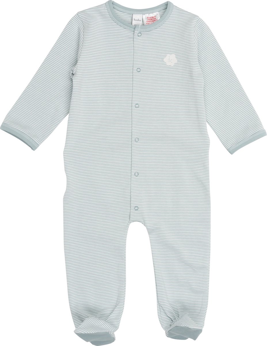Koeka - Babypakje Palm Beach met voetjes - Soft sapphire - 50x56