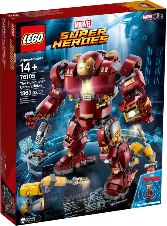 LEGO Marvel Super Heroes De Hulkbuster: Ultron Edition - 76105