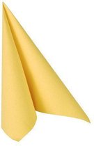 Papstar Servetten Royal Collection servetten geel40 x 40 cm