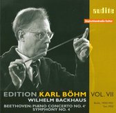 Wilhelm Backhaus, RIAS-Symphonie-Orchester, Karl Böhm - Beethoven: Piano Concerto No.4 & Symphony No.4 (CD)
