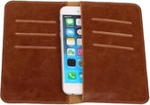 Portefeuille Marron Pull-up Medium Pu pour Apple iPhone 6 / 6s