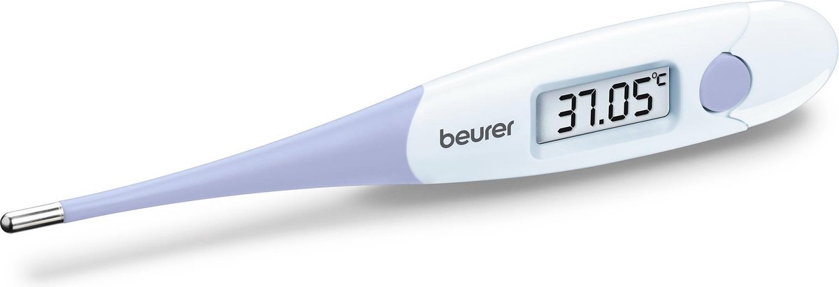 Bol.com Beurer OT 20 Ovulatiethermometer - Digitaal - Contactmeting oraal / vaginaal - Flexibel meetpunt - Signaal - Waterproof ... aanbieding
