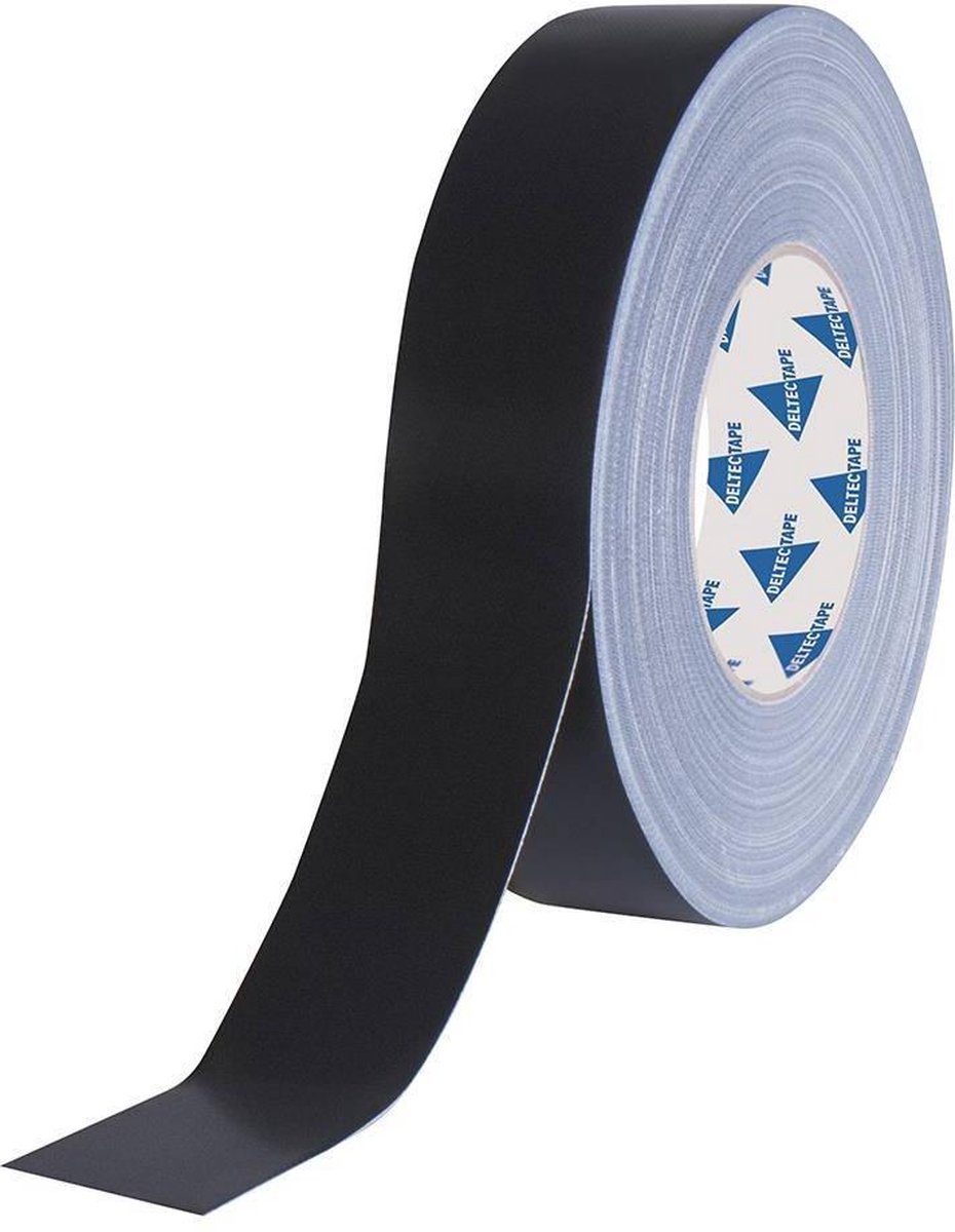Deltec Gaffa Tape Pro 38mm x 50m Zwart