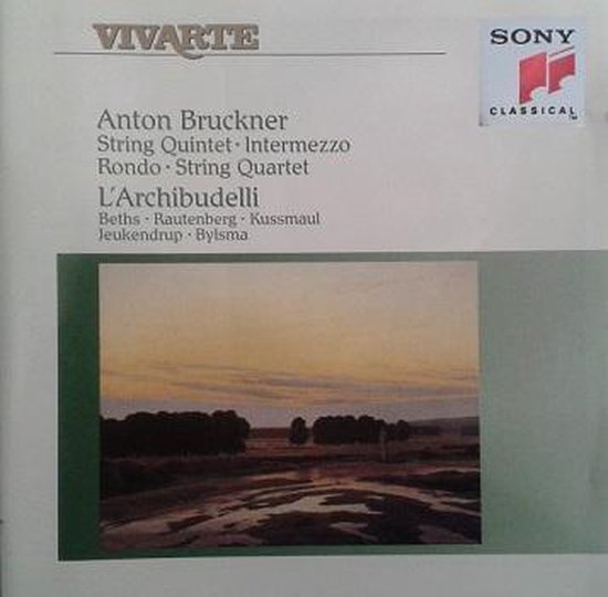 Bruckner: String Quintet, Intermezzo, etc / L'Archibudelli