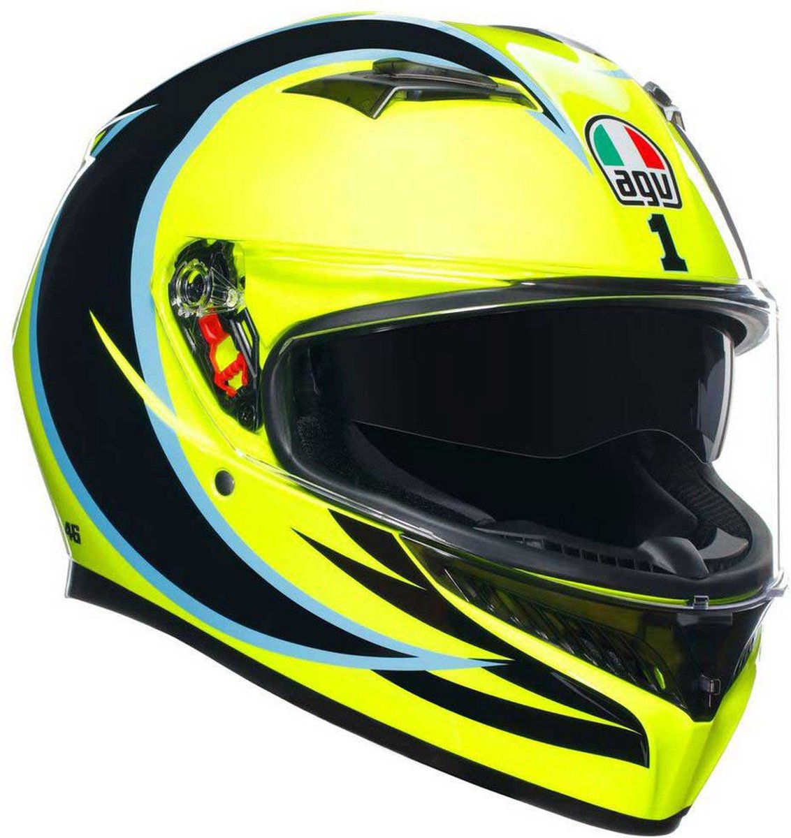 Agv K3 E2206 Mplk Rossi Wt Phillip Island 2005 002 XL - Maat XL - Helm