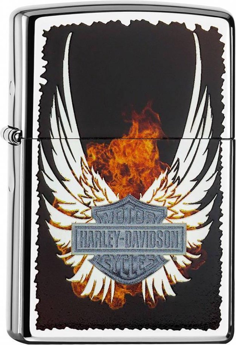 Goedkoopste Aansteker Zippo Harley Davidson Wing