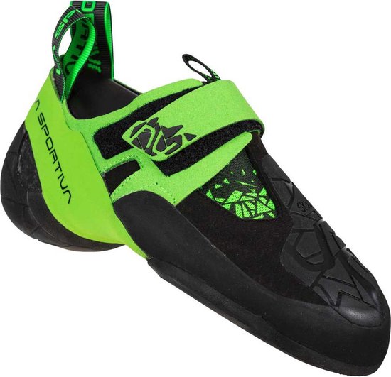 Chaussures d'escalade La Sportiva Skomena Vegan Vert, Zwart EU 36 1/2 Homme
