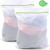 Laundry Net Large with Zip XXL, Laundry Net for Washing Machine, Pack of 2, 110 x 90 cm, Laundry Bag, Laundry Nets Bra, Suitable for Coats, Sweaters, Quilts, Blankets, Cushions, Large Plush Toys