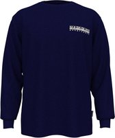 Napapijri S-telemark 1 Lange Mouwenshirt Blauw M Man