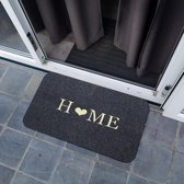 2 stuks deurmat welkom, vuilvangmat, voetveger, schoonloopmat, deurmat voor entree, huisdeur binnen buiten, wasbaar en antislip, 40 x 60 cm