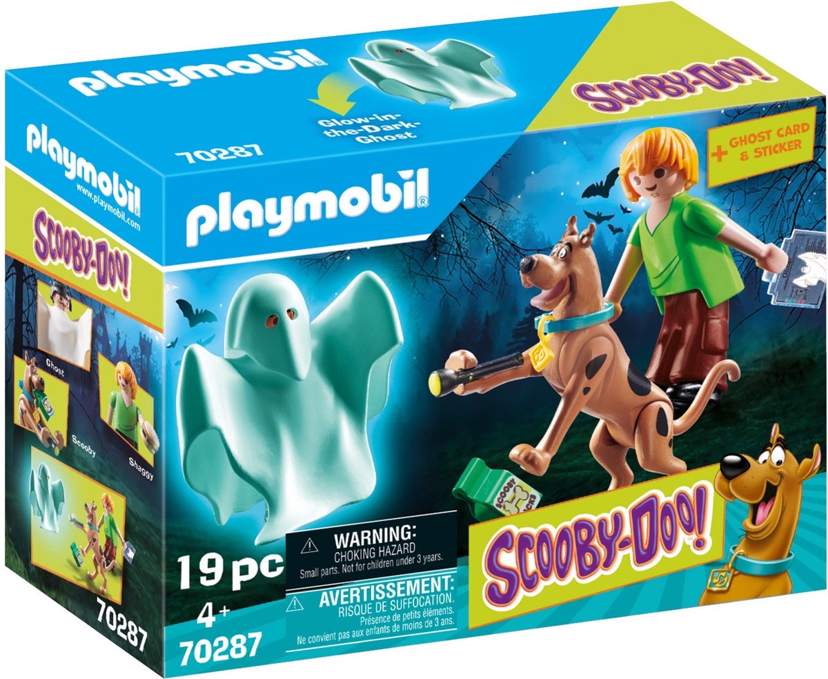 PLAYMOBIL SCOOBY-DOO! Scooby & Shaggy met geest - 70287 - PLAYMOBIL