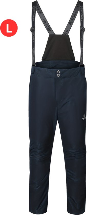 Livano Skibroek - Skipak - Snowboard Broek - Winterbroek - Sneeuwbroek - Heren - Wintersport - Waterdicht - Marine Blauw - Maat L