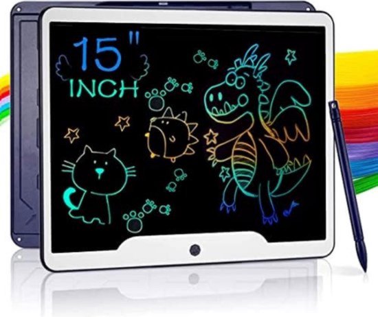 Tablette à dessin Enfants - Tablette à dessin avec écran - Tablette  graphique - Blauw
