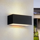 Moderne buitenwandlamp Kai - zwart