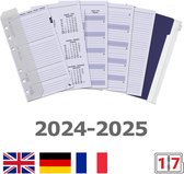 2023 Agenda personnel remplissage semaine EN DU FR IT + annexes 6315Kalpa