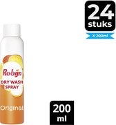 Robijn Dry Wash Spray Original? - 200 ml - Voordeelverpakking 24 stuks