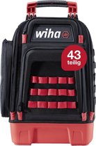 Wiha 45529 Craftsman, Do-It-Yourselfer, Universal Tool backpack (avec contenu) 43 pièces (LxlxH) 385 x 260 x 530