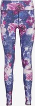 Legging de sport femme Osaga imprimé fleuri violet rose - Taille S