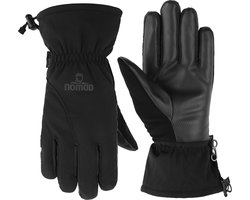 NOMAD® Waterdichte Winter Handschoenen L | Zwart | Heren & Dames | Winddicht en Waterdicht | Touchscreen | Warme Fleece voering
