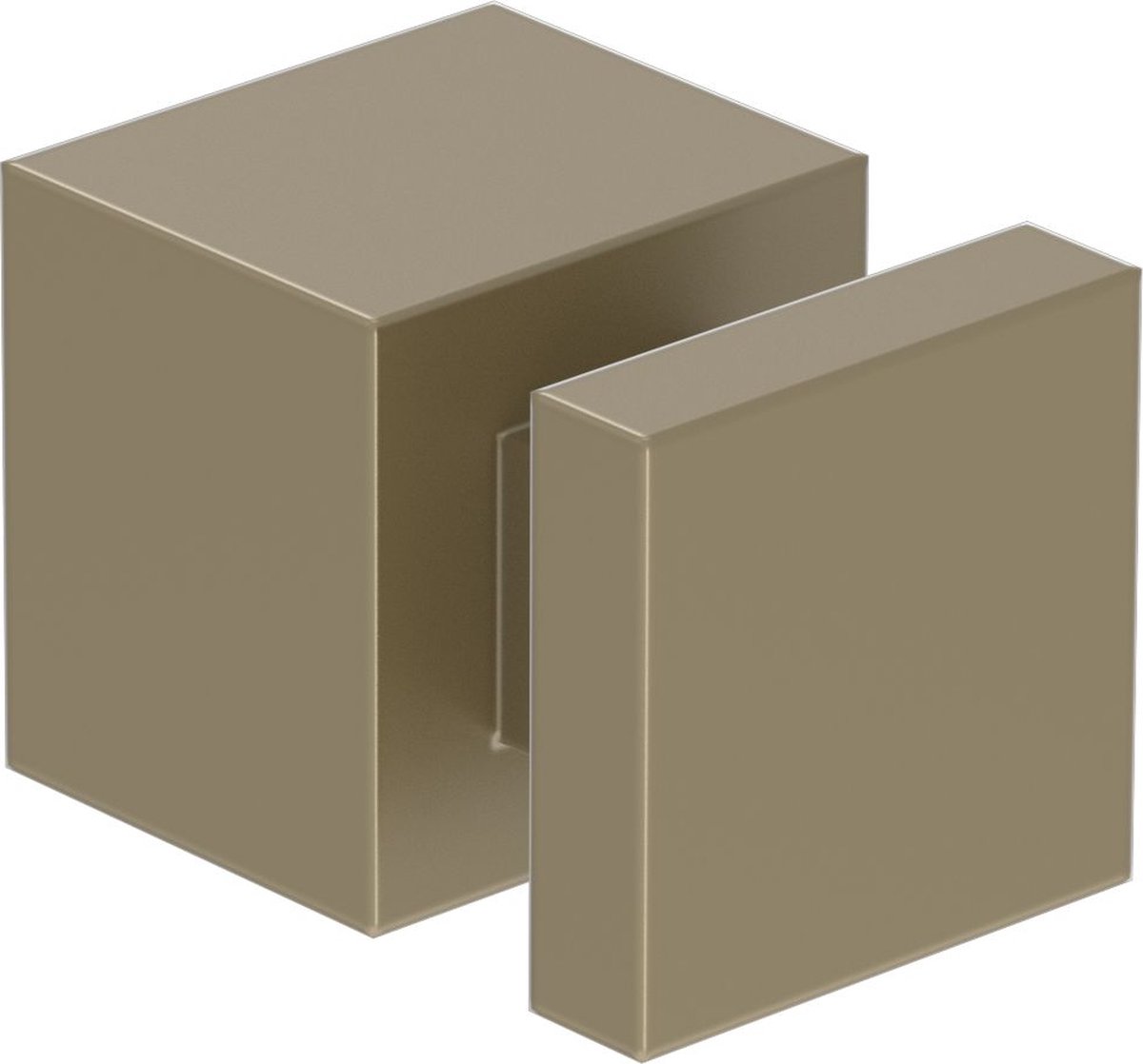 psmlighting Cascade Wandhaak | L20xB20xD30mm | Aluminium | Anodic bronze