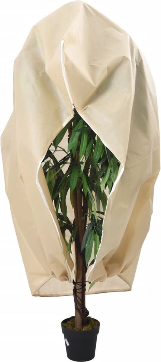 vidaXL - Plantenhoezen - met - ritssluiting - 10 - st - 70 - g/mÂ² - 3,14x2,5 - m van VidaXL — afbeelding 5