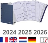 Kalpa 6347-21-22 Mini organisateur remplissant l'agenda hebdomadaire 2021-2022