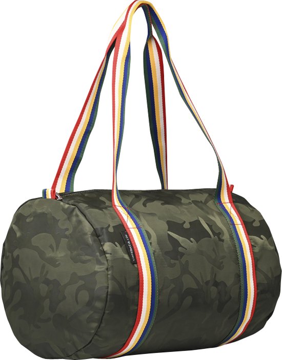 Caramel & Cie Weekendtas/Duffelbag - Vlinder Camo Groen