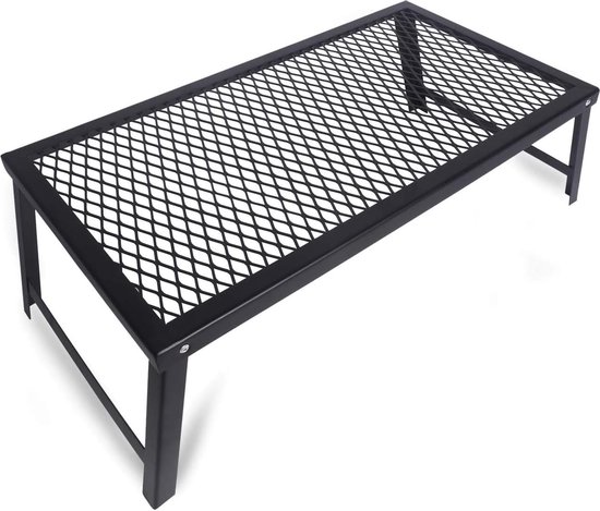 Opvouwbare Barbecuegrill – Roestvrij Staal – Met Opbergtas – Inklapbare Poten – Draagbaar Voor Kamperen, Picknick En Strand – Compact En Licht