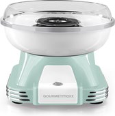 GOURMETmaxx Suikerspinmachine - munt/wit