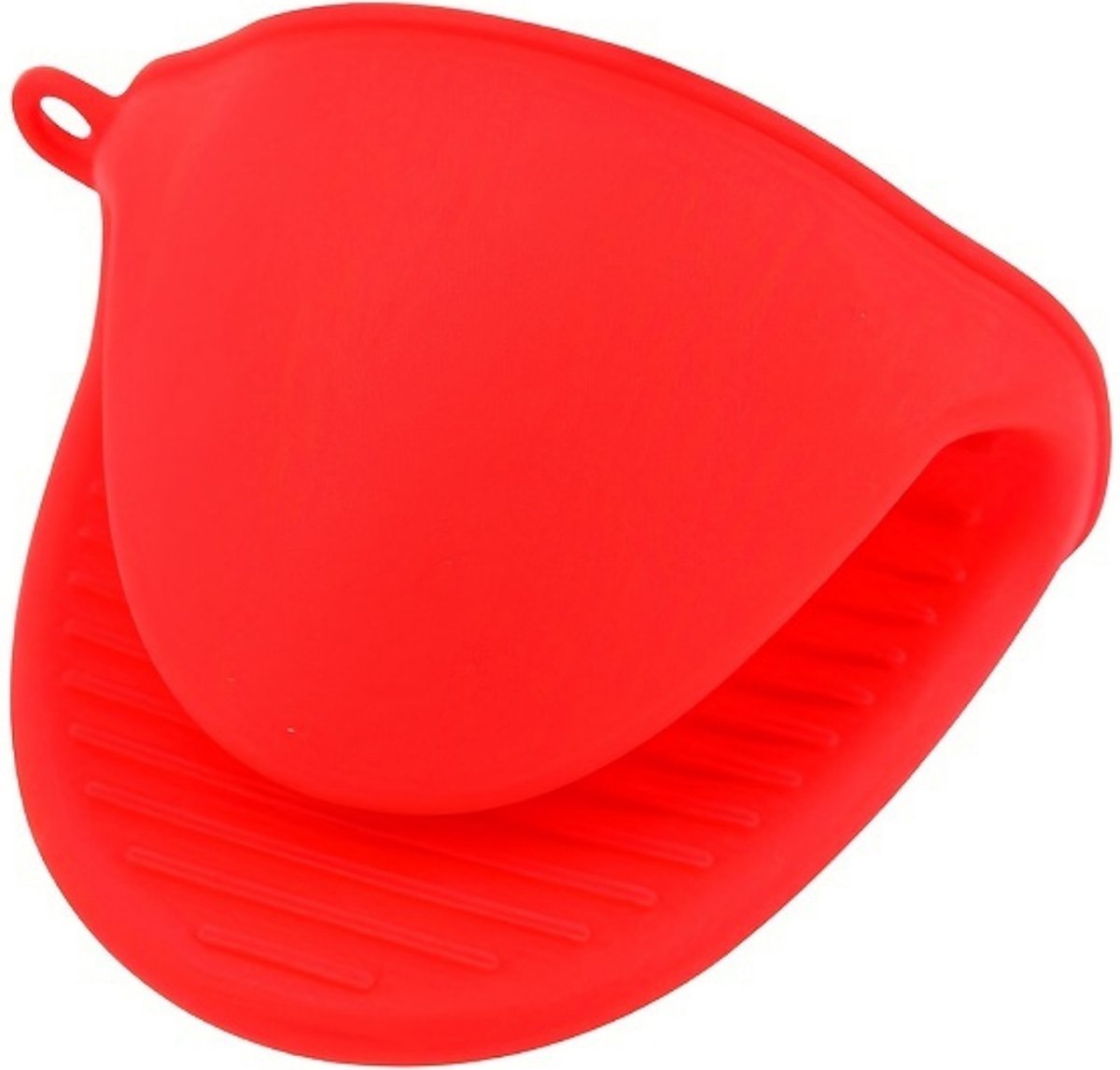 Ovenhandschoenen Siliconen Ovenwanten Hittebestendig BBQ Barbecue Handschoenen Rood 1 Stuk