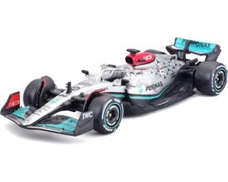 Bburago Mercedes Benz AMG F1 W13E Performance #63 George Russell Lando Norris Formule 1 seizoen 2022 modelauto schaalmodel 1:43