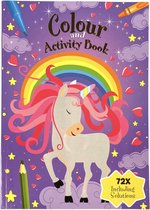 Kleur en activiteitenboek Unicorn