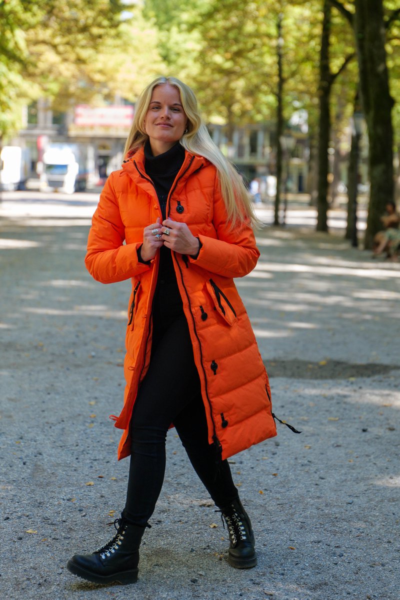 MoFiz Lichte donsjas dames kort gewatteerde jas winddicht winter warm