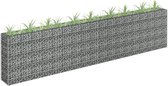 vidaXL-Gabion-plantenbak-verhoogd-360x30x90-cm-gegalvaniseerd-staal