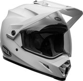 Bell Mx-9 Adv Mips Solid White S - Maat S - Helm