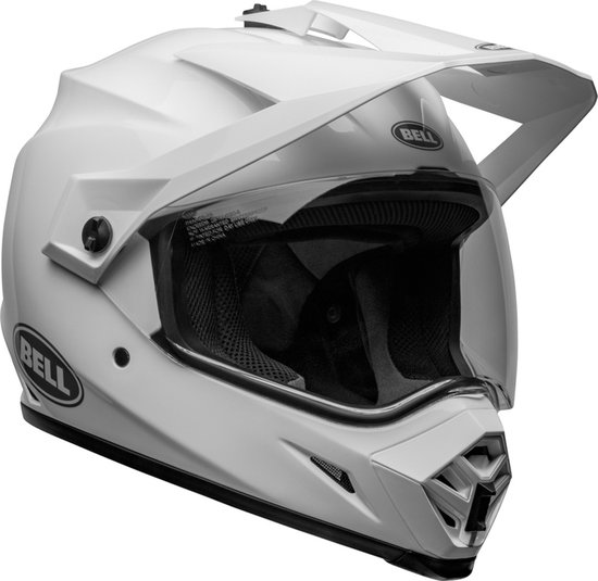 Bell Mx-9 Adv Mips Solid White S - Maat S - Helm