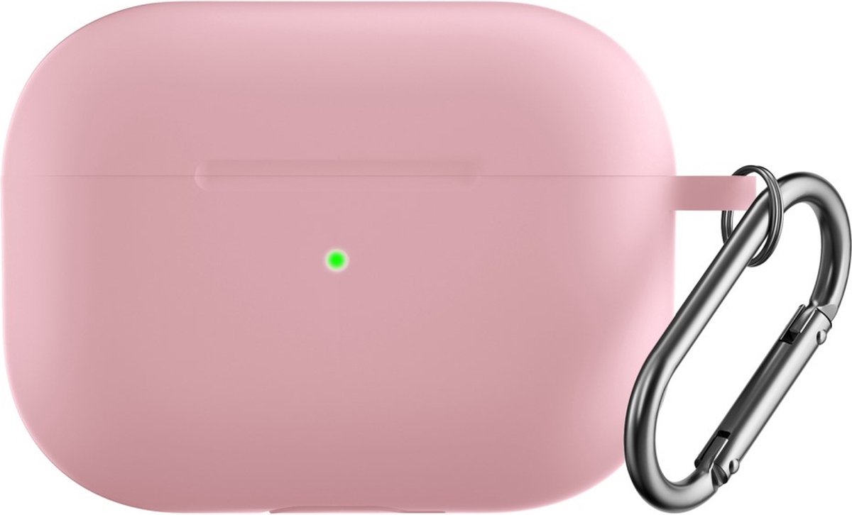 Peachy Silicon Protection siliconen hoes voor AirPods Pro 1 / 2 - roze