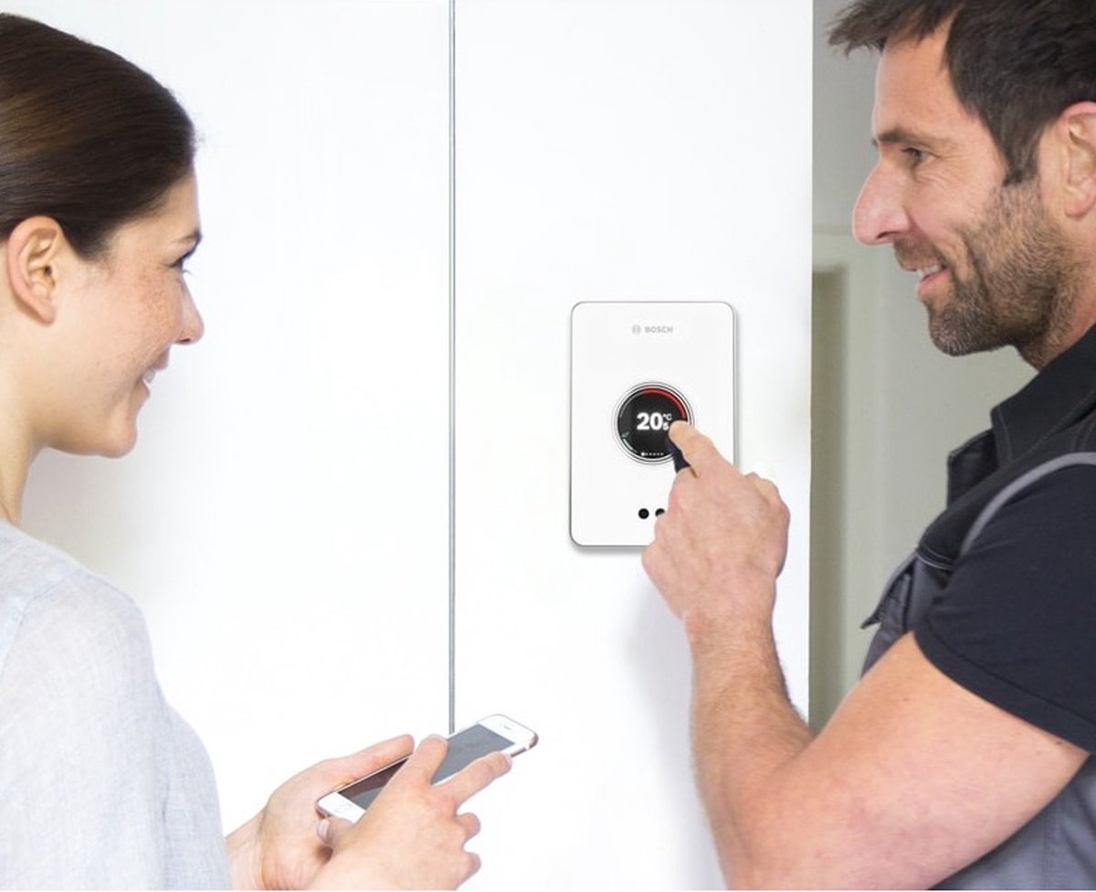 Bosch EasyControl slimme thermostaat - bedraad, app-gestuurd thumbnail 2