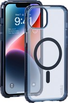 SoSkild iPhone 15 Plus Hoesje MagSafe - Defend Heavy Impact Case - Doorzichtig Magnetisch Magsafe Hoesje - Smokey Grey