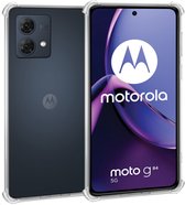 Geschikt voor Motorola Moto G84 Hoesje – Shock Proof Case – Cover Transparant