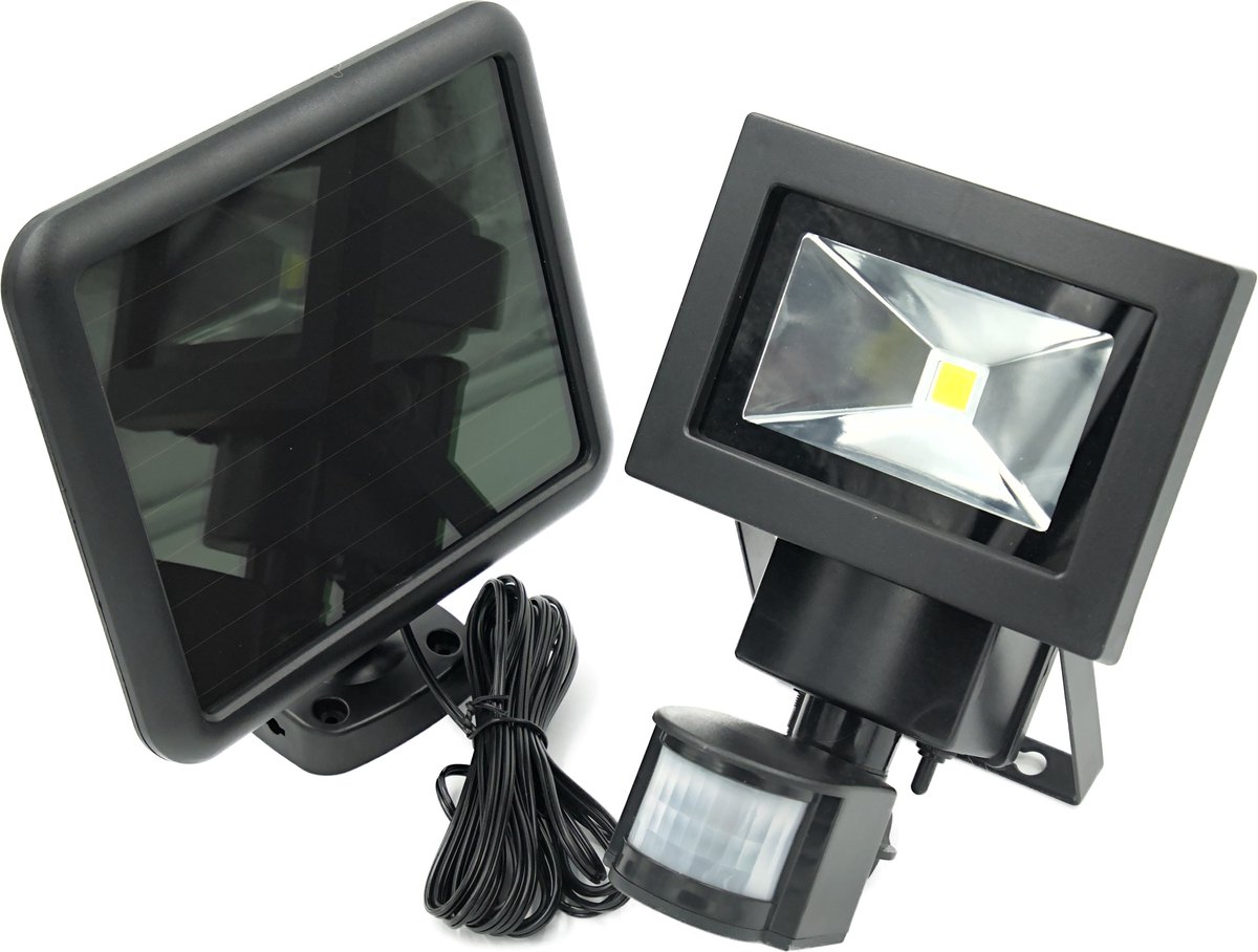 Prolight Projecteur LED compact avec détecteur de mouvement 50W noir